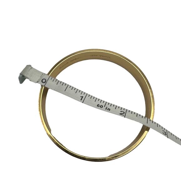 Kate Spade ♠️ Green and Gold Bangle Bracelet - Picture 5 of 5